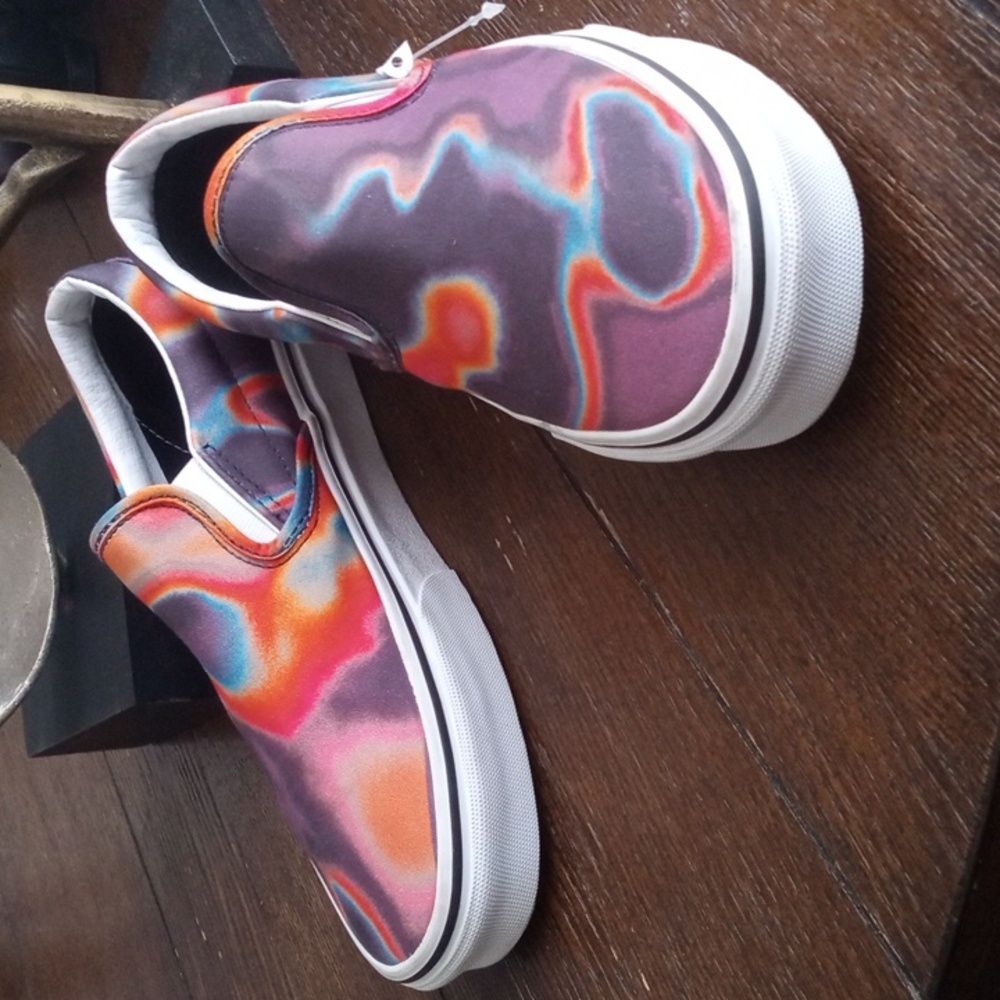 🚨B2G1 New VANS Tye Die Colored Slide On Sneakers